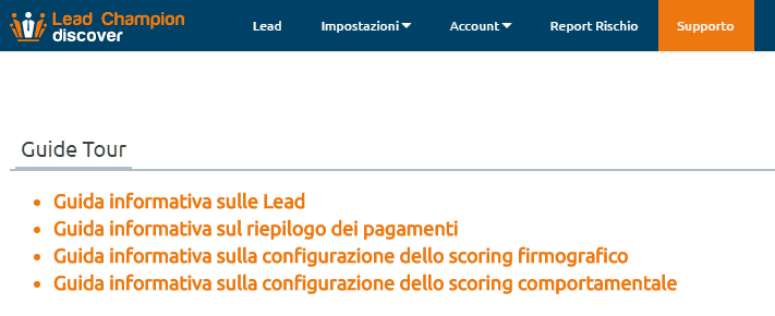 lead champion discover tour