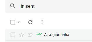 spunte verdi gmail