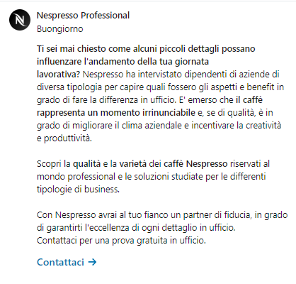 nespresso adv