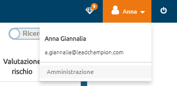 pannello amministrazione